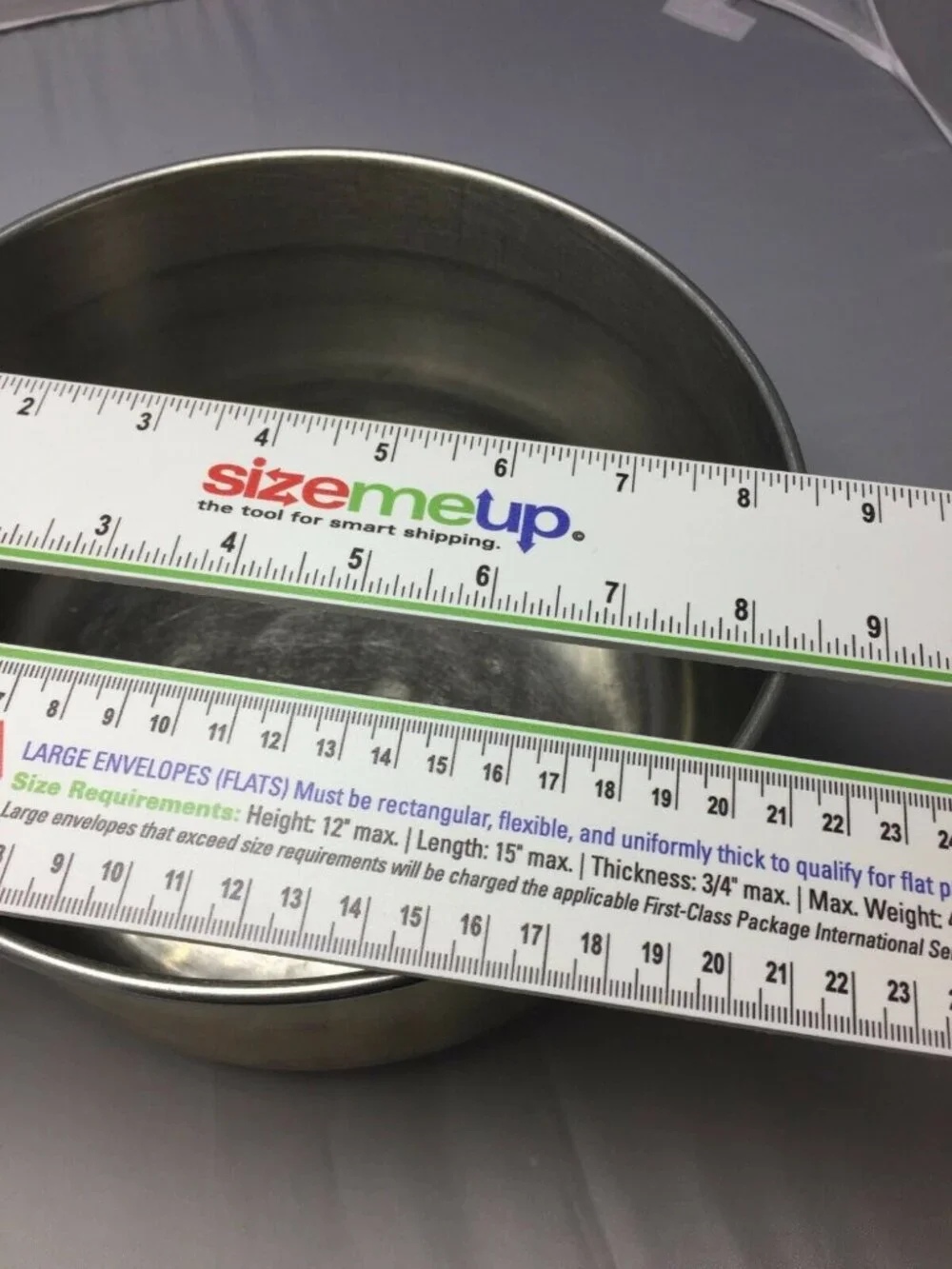 Vintage Mixing Bowl Stainless Steel 8.5